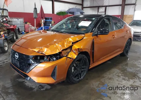 2025 Nissan Sentra Sr z USA, uszkodzony, nr VIN 3N1AB8DV3SY216424